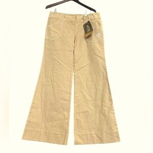 Santorini Divine Movement NWT L hemp and cotton ultra wide leg pants